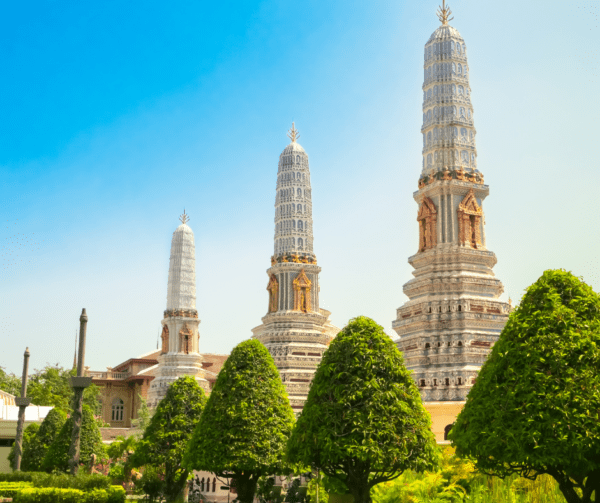 The beautiful Grand Palace in Bangkok.