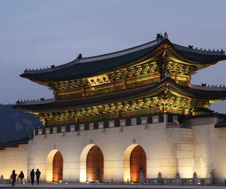 Gwanghwamun Castle Seoul