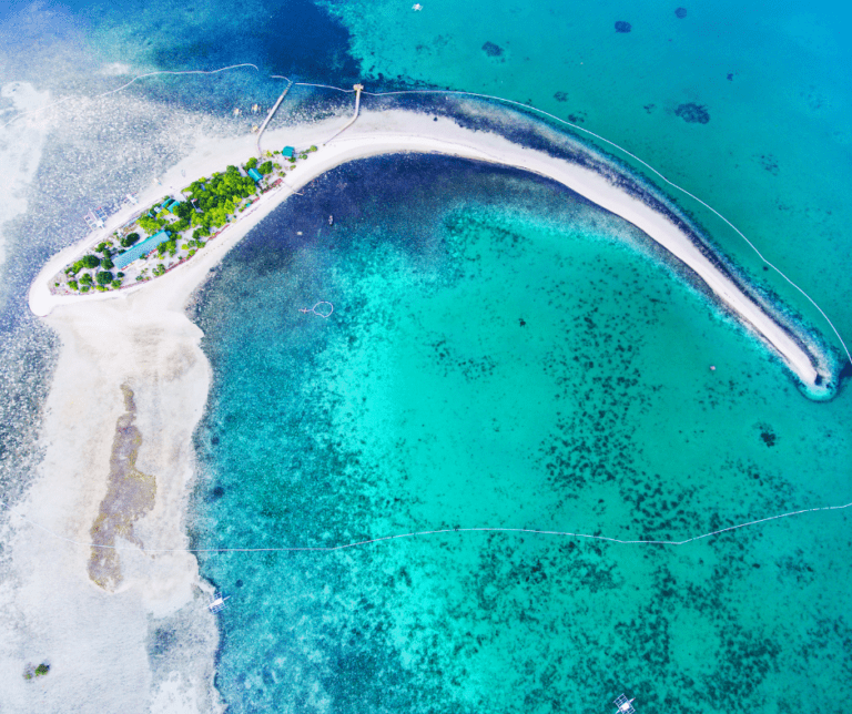 Pristine island in Bohol