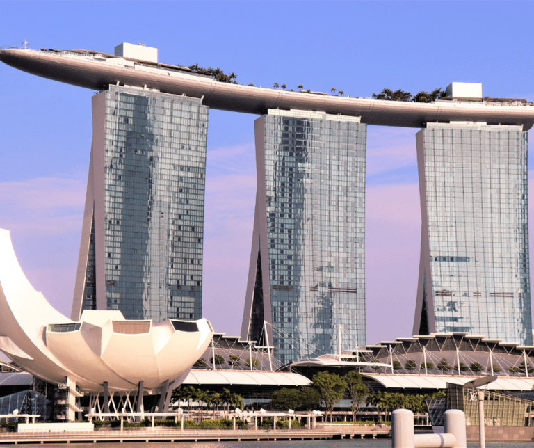 The Marina Bay Sands in SIngapore