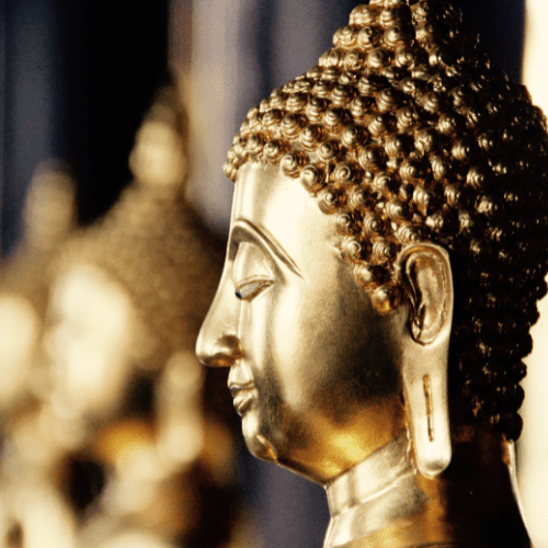 Golden Buddha Statues in Bangkok