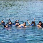 Happy family in Coron.